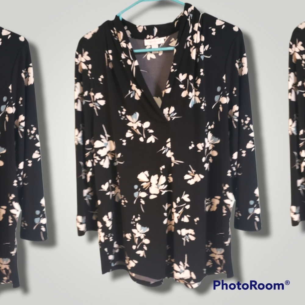 Ladies Charter Club long Blouse, sz Lg